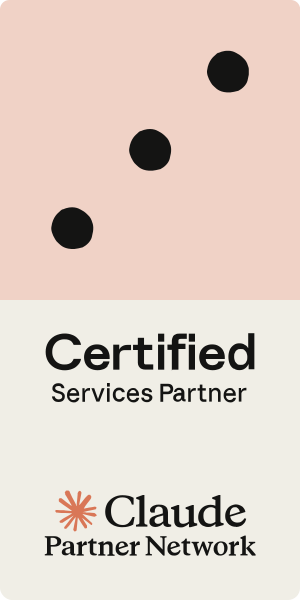 Selo Claude Certified Services Partner
